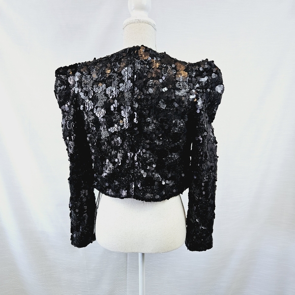 NWT BLANKNYC Audrey Sequin Jacket size X-small - Picture 13 of 15